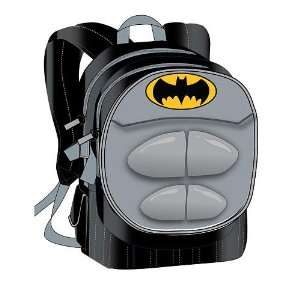  Batman 16 Inch Backpack with Padded Chest Plate Toys 