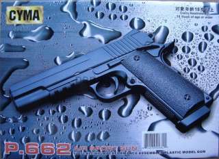 New Cyma P662 Airsoft Spring Pistol Gun w/ 6mm 0.12g bb  