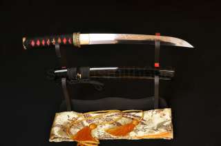   QUALITY JAPANESE SAMURAI SWORD TANTO CLAY TEMPERED FULL TANG BLADE