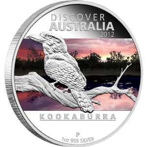   2012 1$ 1Oz Silver Coin Limited Collector Edition Box Set Kookaburra