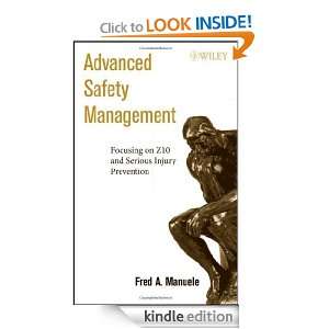   Serious Injury Prevention Fred A. Manuele  Kindle Store