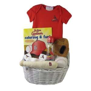 St. Louis Cardinals Baby Gift Basket ***HOME RUN