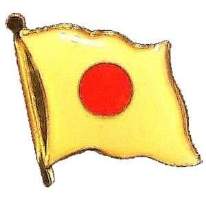  One Dozen Japan Flag (3) Pins 