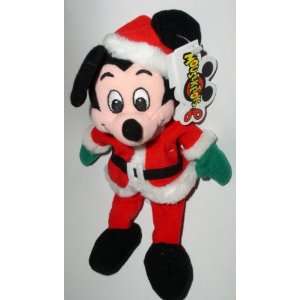   Mousekeytoys Santa Mickey Mouse Mini Bean Bag: Toys & Games