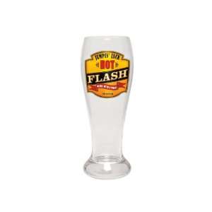   Brew Crew, 22 Ounce Beer and Drink Glass, Hot Flash