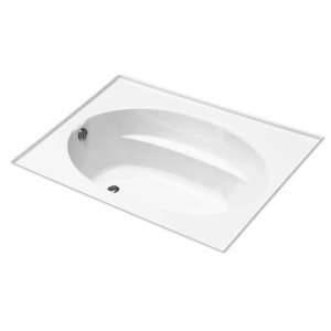   Windward 5Ft Bubblemassage Bath with Four Side Integral Flange, White