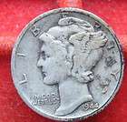 1944 S Mercury Winged Liberty Dime #1 LOW $1.44 Combined S&H SILVER 