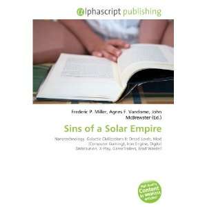 Sins of a Solar Empire (9786134062008) Books