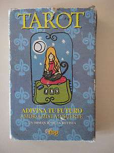 RARE SUPER POP TAROT CARDS DECK OBSEQUIO REVISTA SPAIN  