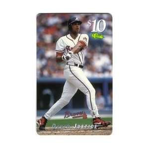 : Collectible Phone Card: $10. 1995 Major League Baseball (MLB): Dave 
