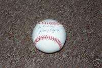 Johnny Pesky Autographed Baseball  Mr. Red Sox   