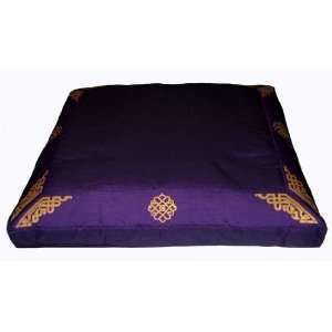   Meditation Floor Cushion   Dharma Key   Purple: Sports & Outdoors
