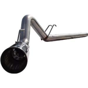   T304 Stainless Steel Filter Back Single Side Exit Exhaust System