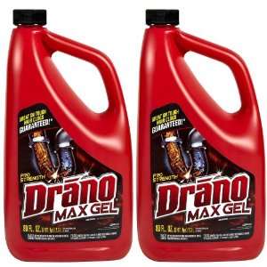  Drano Max Gel Clog Remover, 80 oz 2 pack