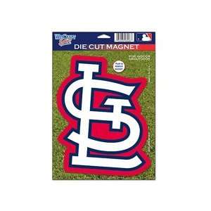   . Louis Cardinals Official Logo 6x9 Die Cut Magnet