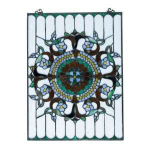    Roman Medium Rectangle Tiffany style Art Glass: Home & Kitchen