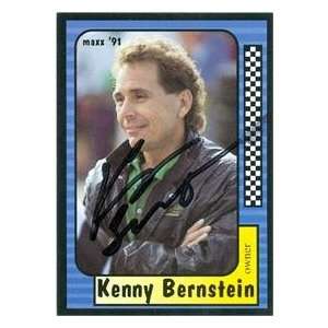 Kenny Bernstein autographed Trading Card (Auto Racing) Maxx 1991 