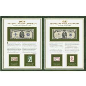  United States Five Dollar Silver Certificates: Toys 