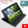   rota leather case support film stylus for asus eee pad leather case
