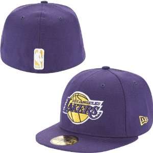  New Era Los Angeles Lakers 59FIFTY Fitted Hat: Sports 