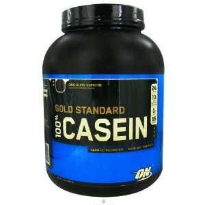   Standard 100% Casein, Chocolate Supreme, 4 lbs, From Optimum Nutrition