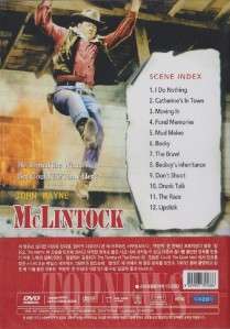 McLintock (1963) John Wayne DVD Sealed  