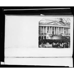   of Abraham Lincoln,East Front,Capitol,1861