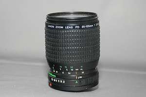 Canon Zoom Lens FD 35 105mm 13.5 4.5  