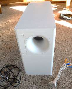   Acoustimass 30 Series II Subwoofer White Lifestyle 50 25 13pin  