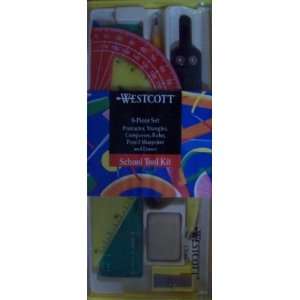  Westcott 8 Piece School Tool Kit: Office Products