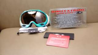 Oakley Ski/Snowboard Goggle A Frame Wintermint Splatter Black Iridium 