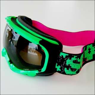 Spy Soldier Goggles Todd Richards Green/Bronze Lens NEW  