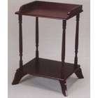 Asia Direct Cherry finish wood side table plant stand