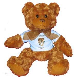   Listen to your Intern Plush Teddy Bear with BLUE T Shirt Toys & Games
