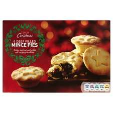 Tesco Deep Filled Mince Pies 6Pk   Groceries   Tesco Groceries