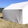   Hi Qual 4 Season Canvas Wall Tent w/ Wood Stove & Other Accs  