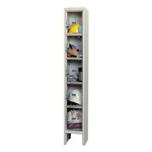 Hallowell Safety View Plus One Wide Five Tier Lockers   Unassembled 