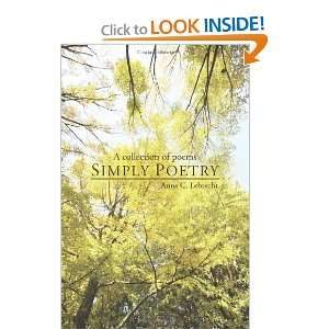  Simply Poetry A collection of poems [Paperback] Anne 