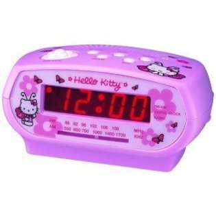 HELLO KITTY KT2051A AM/FM Alarm Clock Radio 