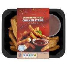 Tesco Southern Fried Chicken Strips 270G   Groceries   Tesco Groceries