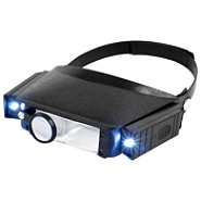 Trademark Tools Magnifying Visor with LED Lights 