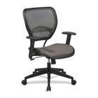     Office Star Space Latte Air Grid Seat & Back Deluxe Task Chair