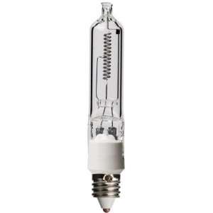   250 Watt Candelabra Light Bulb   T4   130 Volt   Clear   Mini 2850K