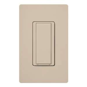  Lutron MSC AS TP, Preset Switch Light Switch, Taupe: Home 