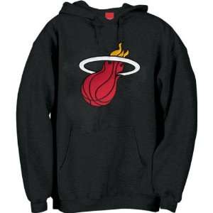  Miami Heat Official Logo Patch Hooded Sweatshirt: Sports 