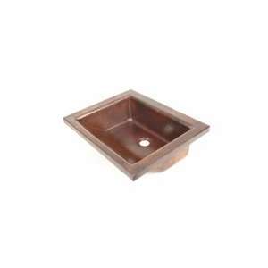  Dvontz Copper Lavatory Sink LV3007L15DS