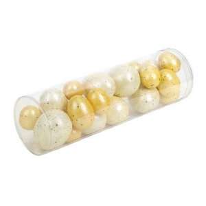  Pack of 6 Country Bistro Tubes of Yellow & Cream Speckled 