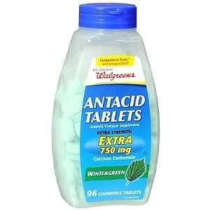   Antacid Chewable Tablets Extra, Wintergreen, 96 