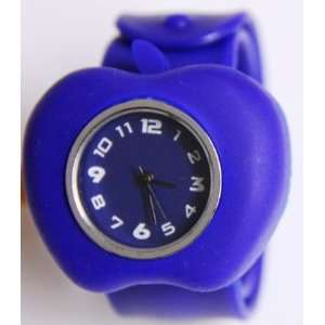  Silicone Slap On Watch   Purple Apple   Small Everything 