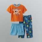 Joe Boxer Infant & Toddler Boys 3 Piece Pajama Set